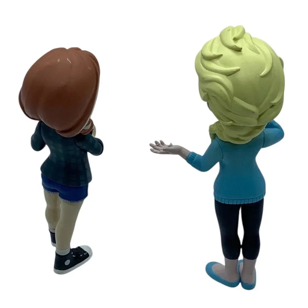 Disney 2018 Anna & Elsa Funko Rock Candy Comfy Princess Vinyl Figures 5